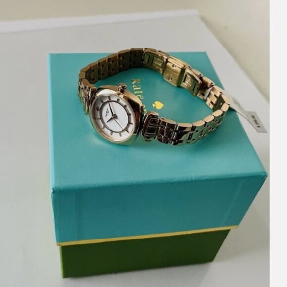 Kate Spade KSW1322 Women's Barrow Rose Gold Stainless Steel Watch NWT - Picture 4 of 6